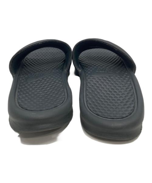 stussy（ステューシー）stussy (ステューシー) NIKE (ナイキ) ベナッシ スライド ブラック サイズ:US6/UK5.5/EUR38.5の古着・服飾アイテム