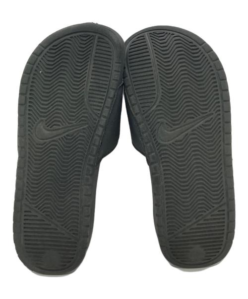 stussy（ステューシー）stussy (ステューシー) NIKE (ナイキ) ベナッシ スライド ブラック サイズ:US6/UK5.5/EUR38.5の古着・服飾アイテム