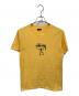stussy（ステューシー）の古着「シャドーマンプリントTシャツ」｜イエロー