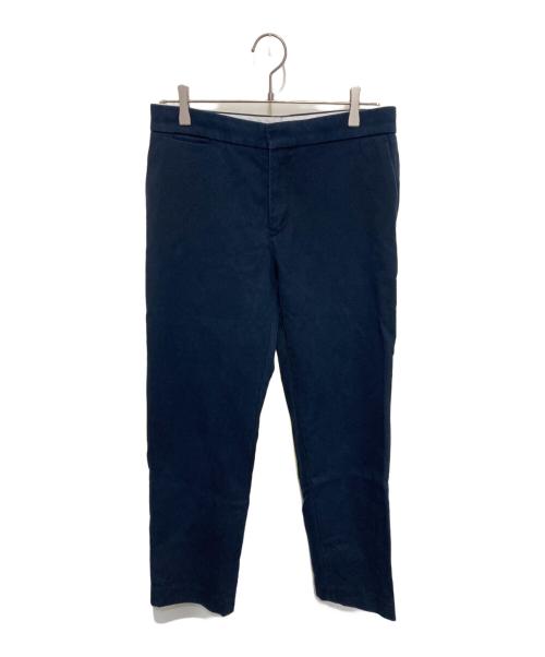 DRAWER（ドゥロワー）Drawer (ドゥロワー) ベーシックスリムパンツ ネイビー サイズ:40の古着・服飾アイテム