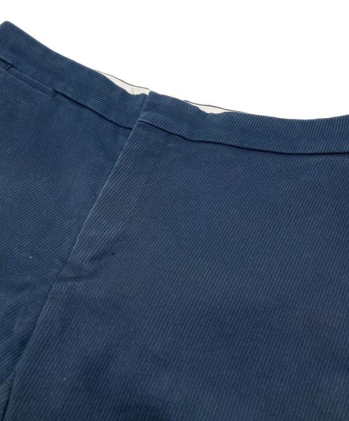 DRAWER（ドゥロワー）Drawer (ドゥロワー) ベーシックスリムパンツ ネイビー サイズ:40の古着・服飾アイテム