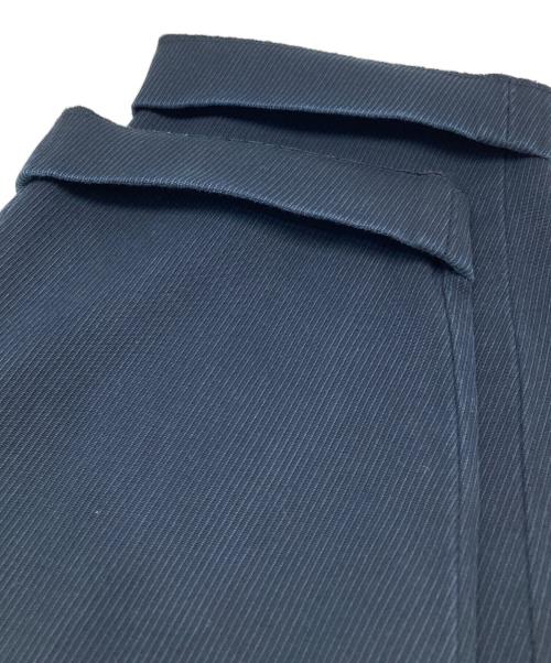 DRAWER（ドゥロワー）Drawer (ドゥロワー) ベーシックスリムパンツ ネイビー サイズ:40の古着・服飾アイテム