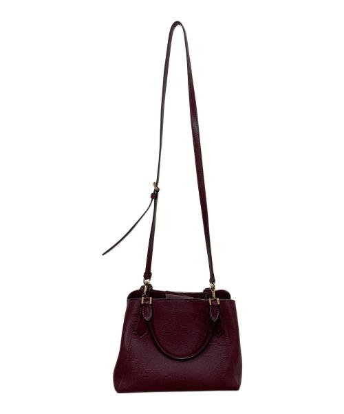 MICHAEL KORS（マイケル・コース）MICHAEL KORS (マイケルコース) 2WAYショルダーバッグ ボルドーの古着・服飾アイテム