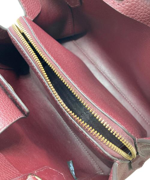 MICHAEL KORS（マイケル・コース）MICHAEL KORS (マイケルコース) 2WAYショルダーバッグ ボルドーの古着・服飾アイテム