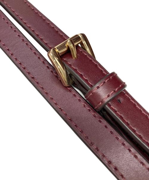 MICHAEL KORS（マイケル・コース）MICHAEL KORS (マイケルコース) 2WAYショルダーバッグ ボルドーの古着・服飾アイテム