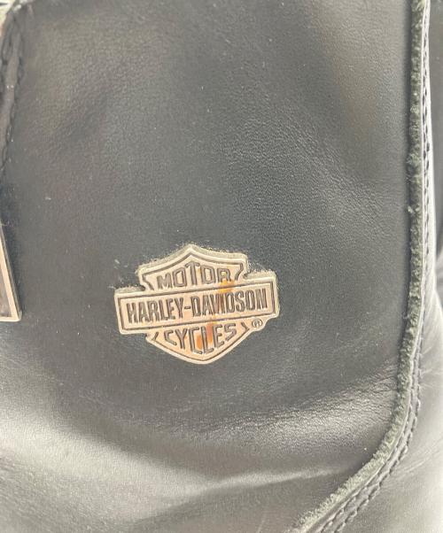 HARLEY-DAVIDSON（ハーレーダビッドソン）HARLEY-DAVIDSON (ハーレーダビッドソン) ミッドトップ バイカーブーツ ブラック サイズ:25ｃｍの古着・服飾アイテム