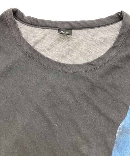 Y's（ワイズ）Y's (ワイズ) シアーカットソー ブラック サイズ:2の古着・服飾アイテム