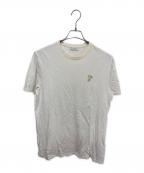 VERSACEヴェルサーチェ）の古着「刺繍ロゴTシャツ」｜ホワイト