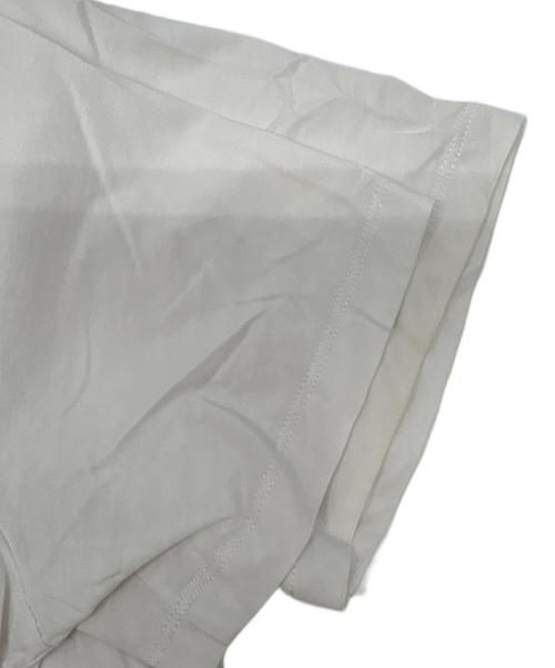 VERSACE（ヴェルサーチェ）VERSACE (ヴェルサーチェ) 刺繍ロゴTシャツ ホワイト サイズ:Ｓの古着・服飾アイテム