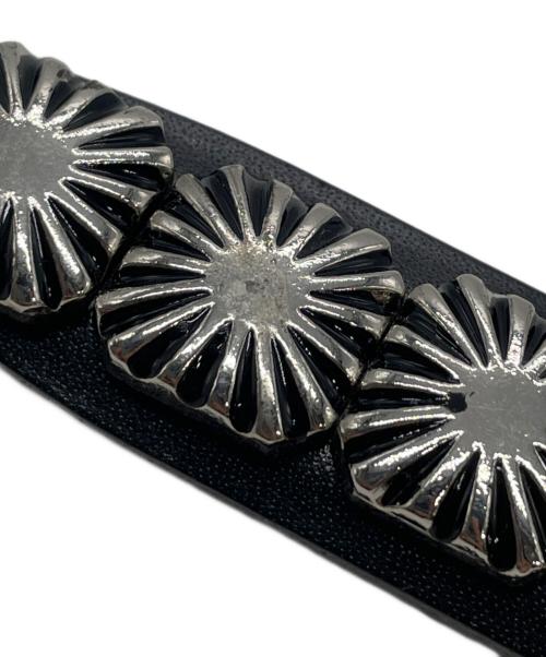 TOGA TOO（トーガ・トゥ）TOGA TOO (トーガ・トゥ) コンチョレザーベルト ブラック サイズ:なしの古着・服飾アイテム