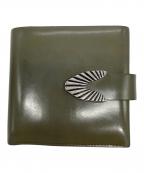 TOGA PULLAトーガ プルラ）の古着「レザーウォレット」｜オリーブ