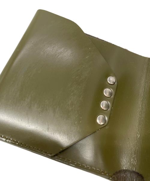 TOGA PULLA（トーガ プルラ）TOGA PULLA (トーガ プルラ) レザーウォレット オリーブ サイズ:なしの古着・服飾アイテム