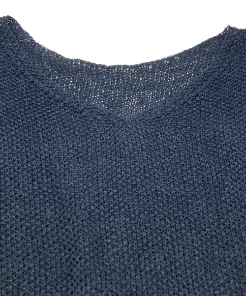 Spick and Span（スピックアンドスパン）Spick and Span (スピックアンドスパン) ペーパーヤーン 2Way プルオーバー ネイビー サイズ:FREEの古着・服飾アイテム