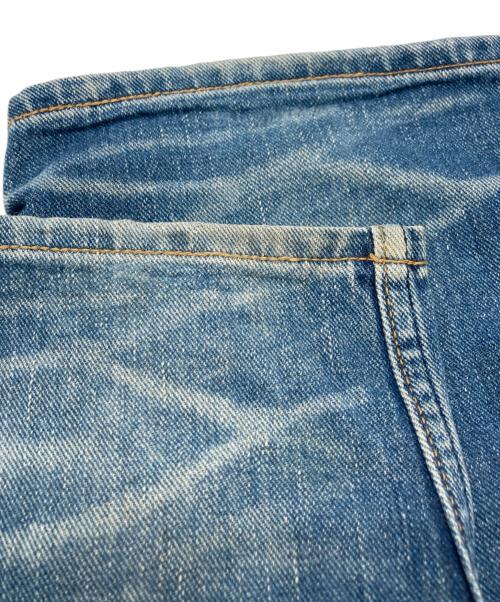 A BATHING APE（ア ベイシング エイプ）A BATHING APE (ア ベイシング エイプ) バックロゴパッチ デニムパンツ インディゴ サイズ:Ｍの古着・服飾アイテム