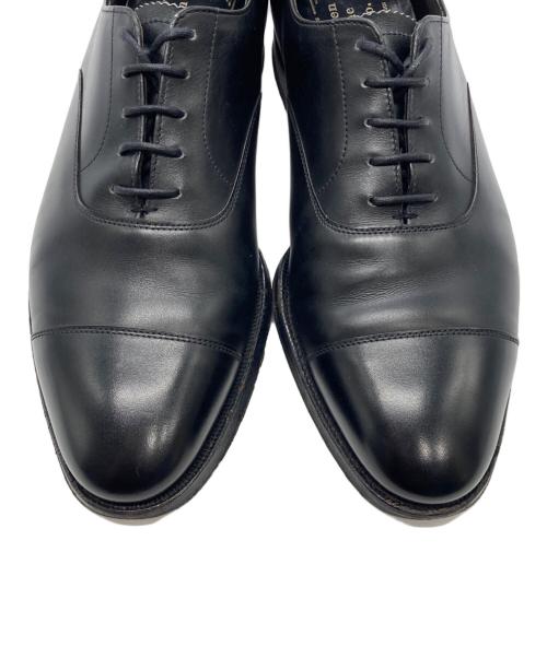 POULSEN SKONE&CO（ポールセンスコーン）POULSEN SKONE&CO (ポールセンスコーン) dunhill (ダンヒル) キャップトゥ レザーシューズ ブラック サイズ:7Eの古着・服飾アイテム