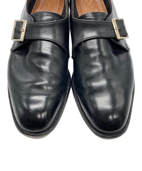 CHEANEY（チーニー）CHEANEY (チーニー) シングルモンクストラップシューズ ブラック サイズ:8の古着・服飾アイテム