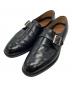 CHEANEY（チーニー）の古着「シングルモンクストラップシューズ」｜ブラック