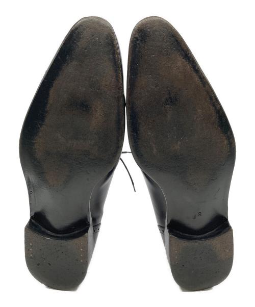 DUCAL（デュカル）DUCAL (デュカル) セミブローグシューズ ブラック サイズ:8の古着・服飾アイテム