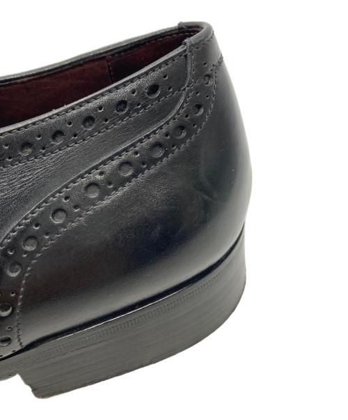 DUCAL（デュカル）DUCAL (デュカル) セミブローグシューズ ブラック サイズ:8の古着・服飾アイテム