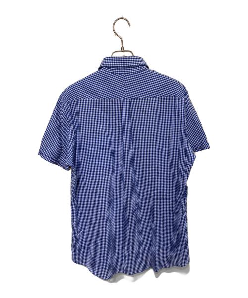 SHIPS（シップス）SHIPS (シップス) 半袖シャツ ブルー サイズ:Ｍの古着・服飾アイテム
