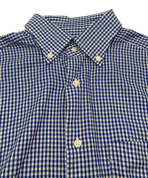 SHIPS（シップス）SHIPS (シップス) 半袖シャツ ブルー サイズ:Ｍの古着・服飾アイテム