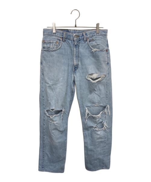 LEVI'S（リーバイス）LEVI'S (リーバイス) ダメージジーンズ ブルー サイズ:W32L32の古着・服飾アイテム