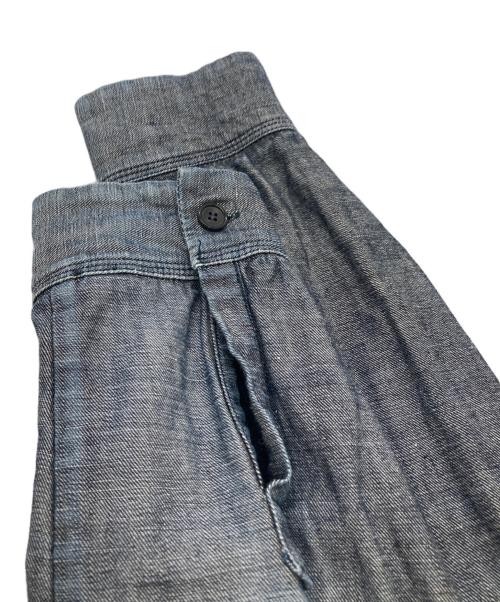 MARNI（マルニ）MARNI (マルニ) 袖インサイドアウト切替デニムシャツ ブルー サイズ:Lの古着・服飾アイテム