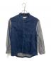 MARNI（マルニ）の古着「袖インサイドアウト切替デニムシャツ」｜ブルー