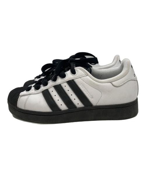 adidas（アディダス）adidas (アディダス) スーパースターII ホワイト×ブラック サイズ:US7.5/UK7/JP25.5の古着・服飾アイテム