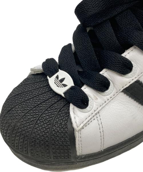 adidas（アディダス）adidas (アディダス) スーパースターII ホワイト×ブラック サイズ:US7.5/UK7/JP25.5の古着・服飾アイテム