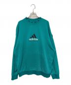 adidasアディダス）の古着「エキップメント クルーネック スウェット」｜グリーン