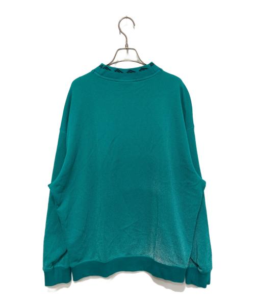 adidas（アディダス）adidas (アディダス) エキップメント クルーネック スウェット グリーン サイズ:XLの古着・服飾アイテム