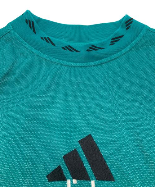 adidas（アディダス）adidas (アディダス) エキップメント クルーネック スウェット グリーン サイズ:XLの古着・服飾アイテム