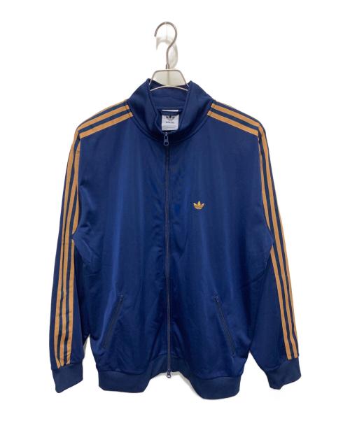 adidas（アディダス）adidas (アディダス) トラックジャケット（ジェンダーニュートラル） ネイビー サイズ:Lの古着・服飾アイテム