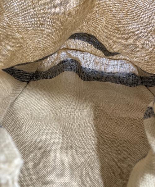 loomer（ルーマー）loomer (ルーマー) リネンキャンバスバッグ ベージュの古着・服飾アイテム