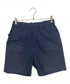 SUNSEAサンシー）の古着「スーパーナイスマテリアルショートパンツ」｜ブルー