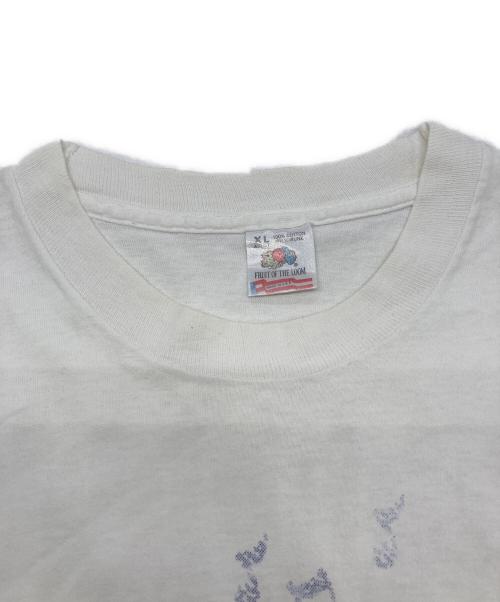 FRUIT OF THE LOOM（フルーツオブザルーム）FRUIT OF THE LOOM (フルーツオブザルーム) BLUESプリントTシャツ ホワイト サイズ:XLの古着・服飾アイテム