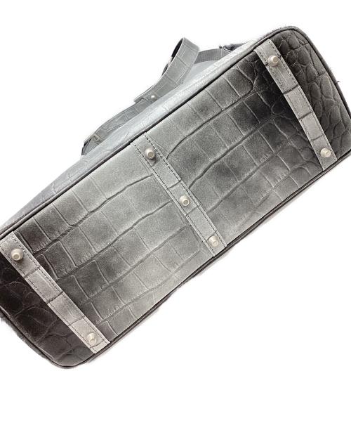 MUL（エムユーエル）MUL (エムユーエル) ラウンドトート M グレーの古着・服飾アイテム