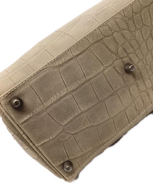 MUL（エムユーエル）MUL (エムユーエル) ショルダートートS ベージュの古着・服飾アイテム