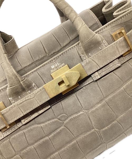 MUL（エムユーエル）MUL (エムユーエル) ショルダートートS ベージュの古着・服飾アイテム