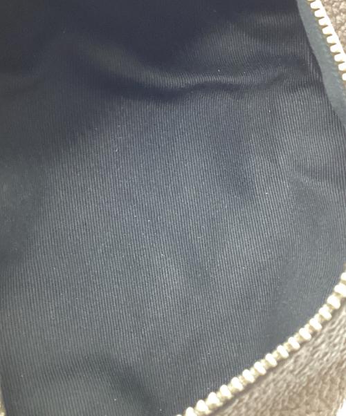 MUL（エムユーエル）MUL (エムユーエル) レザーポーチ ブラウンの古着・服飾アイテム