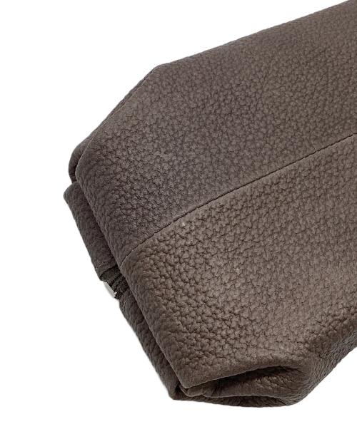 MUL（エムユーエル）MUL (エムユーエル) レザーポーチ ブラウンの古着・服飾アイテム