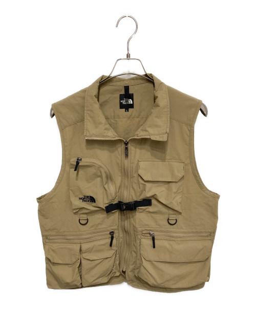 THE NORTH FACE（ザ ノース フェイス）THE NORTH FACE (ザ ノース フェイス) フィールドユーティリティベスト ベージュ サイズ:Lの古着・服飾アイテム