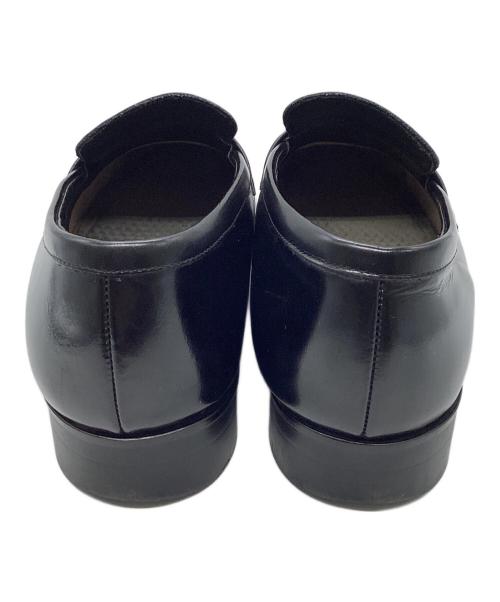 PUBLIC TOKYO（パブリックトウキョウ）PUBLIC TOKYO (パブリックトウキョウ) SCOTCHGARD レザーローファー ブラック サイズ:2（26.5~27.0）の古着・服飾アイテム