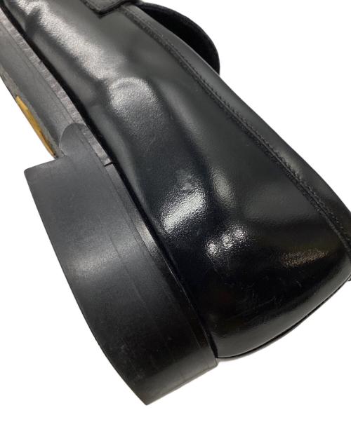 PUBLIC TOKYO（パブリックトウキョウ）PUBLIC TOKYO (パブリックトウキョウ) SCOTCHGARD レザーローファー ブラック サイズ:2（26.5~27.0）の古着・服飾アイテム