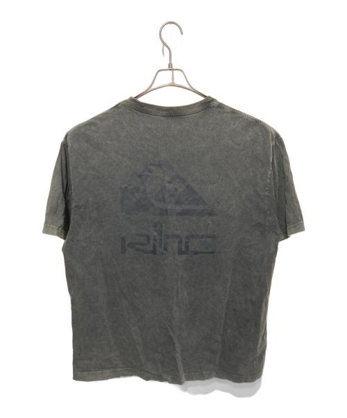 RHC Ron Herman（アールエイチシー ロンハーマン）RHC Ron Herman (アールエイチシー ロンハーマン) Quiksilver (クイックシルバー) コラボプリントTシャツ グレー サイズ:XLの古着・服飾アイテム