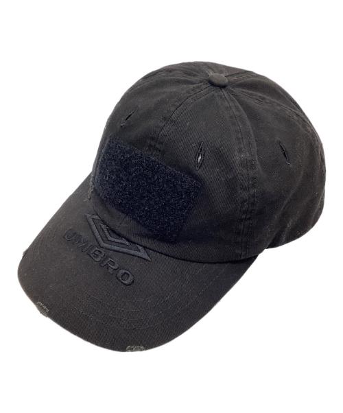 UMBRO（アンブロ）UMBRO (アンブロ) SLAM JAM (サイアム ジャム) タクティカルキャップ ブラックの古着・服飾アイテム
