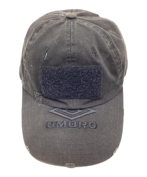 UMBRO（アンブロ）UMBRO (アンブロ) SLAM JAM (サイアム ジャム) タクティカルキャップ ブラックの古着・服飾アイテム