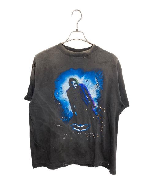 SAINT MICHAEL（セントマイケル）SAINT MICHAEL (セントマイケル) ヴィンテージ加工プリントTシャツ グレー サイズ:Ｍの古着・服飾アイテム