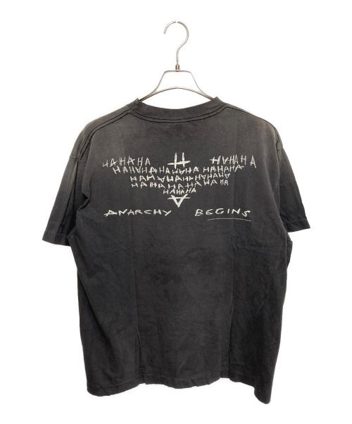 SAINT MICHAEL（セントマイケル）SAINT MICHAEL (セントマイケル) ヴィンテージ加工プリントTシャツ グレー サイズ:Ｍの古着・服飾アイテム